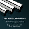 Vertical Radiator Double Black Flat Panel 1800x544 mm Central Heating Tall Rads