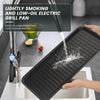 Electric Teppanyaki Table Top Grill Griddle BBQ Barbecue Camping w/ Temp Fsiatyv