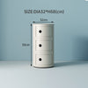Corner Storage Cabinet Table Side End Stand Bedroom Bedside Storage Furniture