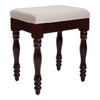 Vanity Chair Dressing Table Stool Makeup Seat Baroque Piano Chair, 46.5x39x29 CM