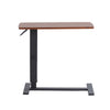 Movable Over Bed Chair Table Overbed Height Adjustable Laptop Serving Tray Stand