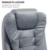 Executive Office Chair Swivel Recliner Computer Desk Gaming Chair with Footrest