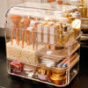 Desktop Storage Box Makeup Drawers Organizer Jewelry Cosmetic Case Dustproof
