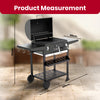 Outdoor XXL Smoker Barbecue Charcoal Portable BBQ Grill Home Garden