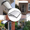 Door Canopy Awning Shelter Front Back Porch Outdoor Shade Patio Roof Rain Cover