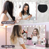 Hollywood Makeup Mirror Large Vanity Light Mirror with 15 Dimmable LED Bulbs