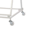 3-Tier Mobile Flower Plant Display Stand Shelf W/ Buckets for Flower Shop Garden