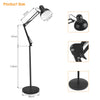 Tall Spotlight Floor Lamp Standard Free Standing Living Room Home Light E27 Zdwj