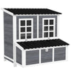 Wooden Chicken Coop w/ Nesting Box for 4-6 Chickens, 100 x 86 x 100cm