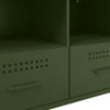 TV Cabinets 2 pcs Olive Green 68x39x50.5 Cold-rolled Steel S7V7