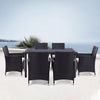 Rattan Garden Furniture Sets 4/6 PCS Rattan Chairs and Table Balcony Bistro Set