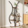 6 Tier Metal Vase-Shape Plant Stand Garden Shelving Flower Pot Display Rack