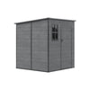 Plastic Wood Effect Large Plastic Garden Outdoor Storage Shed for Tool Equipment