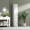 190cm High Gloss Slimline Bathroom Tallboy Free Standing Cabinet Tall Storage