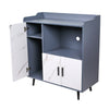 3 Doors Wooden Dining Sideboard Modern Storage Cupboard for Living Room Kitchen