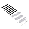 8FT Sickle Grim Reaper Inflatable Halloween Decoration w/ LED Lights Accessories