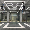Car Hexagon LED Lighting Detail Garage Workshop Retail Light Honeycomb Hex Gym