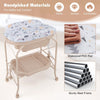 Baby Changing Table Portable Folding Infant Nursery Diaper Station with Bathtub