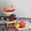 Fruit Basket Bowl 3 Tier Serving Holder Vegetable Snacks Storage Display Stand