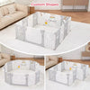 10/14/18 Panels Foldable Baby Playpen Kids Safety Child Play Center Yard Indoor