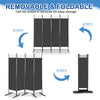 Folding 3/4/6 Panels Room Divider Freestanding Wall Privacy Screen Protector