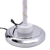 104cm Corner Floor Lamp-Standing Lamp Chrome Base for LivingRoom Bedroom Office