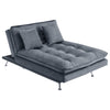 Modern 3Seater Sofa Bed Couch Settee Recliner Adjustable Backrest Sofabed Velvet