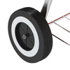 Red BBQ Charcoal Trolley Garden Outdoor Barbecue Cooking Grill Powder Wheels NEW