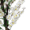 White Wintersweet Large Fake Indoor Tree Home House Plant 150cm Tall in Pot