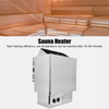 6KW Electric Stainless Steel Sauna Heater Stove Sauna Home Spa Commercial