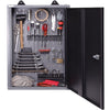 XL Wall Mounted Tool Cabinet Lockable Door Metal Tool Organizer Workshop Garage