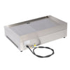 Counter Top Electric Griddle Large 73cm Flat & Grooved Hotplate BBQ Grill Bacon