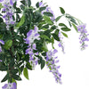 Artificial Realistic Purple Wisteria Tree in Pot Plant for Outdoor Décor, 160cm