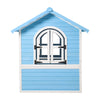 Wooden Kids Playhouse w/Door Window IndoorOutdoor Garden Activity Center Fun Toy