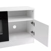 Modern TV Stand 178cm Unit Cabinet w/ Electric Fireplace & 12 Colour LED Light