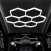 7 Grid Led Hexagon Lights Customize System Honeycomb Light for Garage Home Lamp