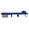 3-in-1 Recliner Chair Folding Single Sofa Bed Lounger Sleeper Chair Bed w/Pillow