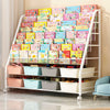 Children Kids Sling Bookshelf Bookcase Book Toys Storage Display Stand Organizer