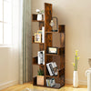 8-Tier Bookcase Multipurpose Bookshelf Living Room Storage Display Shelf