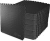 Thick Heavy Duty Gym Flooring Interlocking Floor Mat EVA Soft Foam Yoga Mat 60cm