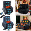 Electric Riser Recliner Armchair Heated Vibration Massage Sofa Arm Chair 2 Style