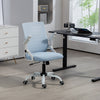 Desk Chair Mid-Back Office Swivel Chair Mesh Back Task Chair / Flip-up Armrest