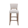 2X Retro Bar Stools Tall Kitchen Stool Breakfast High Chair Seat Home Wood Frame