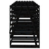 Quadruple Wheelie Bin Storage, Bin Store with 4 Compartments, Dustbin Q9A3