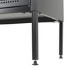 Industrial Styl TV Stand Cabinet w/ Storage Grille Door Metal Media Unit Console