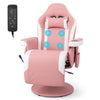 Massage Video Gaming Recliner Chair Ergonomic High Back Office Chair w/Footrest