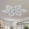 Modern Ceiling Fan with Light Dimmable Ceiling Fan Remote Control 6 Wind Speeds