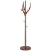 Solid Wood Coat Stand Heavy Duty Freestanding Hallway Coat Rack Tree w/ 12 Hooks