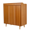 3 Doors Wooden Dining Sideboard Modern Storage Cupboard for Living Room Kitchen