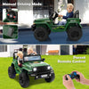 Kids Electric Ride On Car 2-Seater 24V Electric Toddler Truck Remote Control